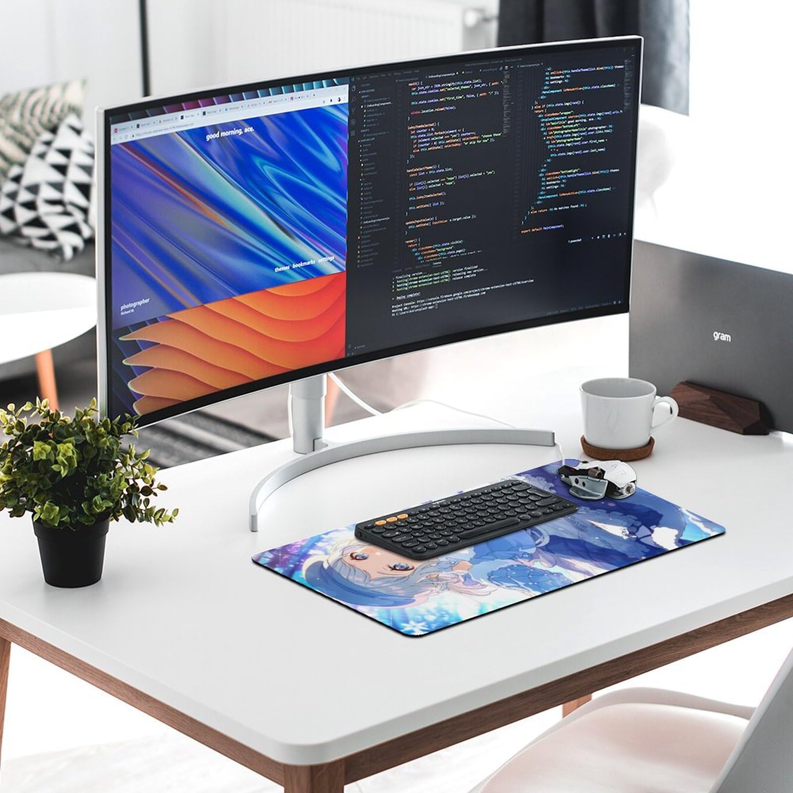 Amazon.co.jp: 葛城リーリヤ マウスパッド ゴム製 防水材質 滑り止め